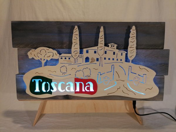 Wandbild  "Toscana"