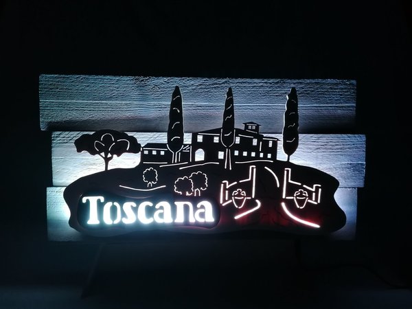 Wandbild  "Toscana"